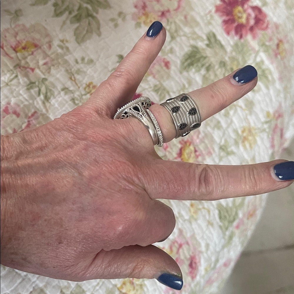 Silver Statement Ring - image 2